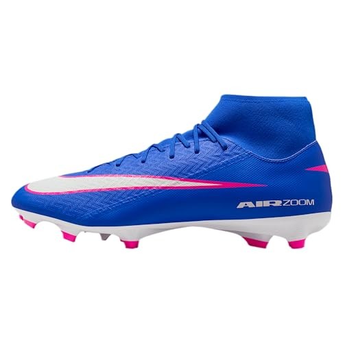 Nike Zoom Mercurial Superfly 10 Academy FG/MG Soccer Cleat Racer Blue/White (6)
