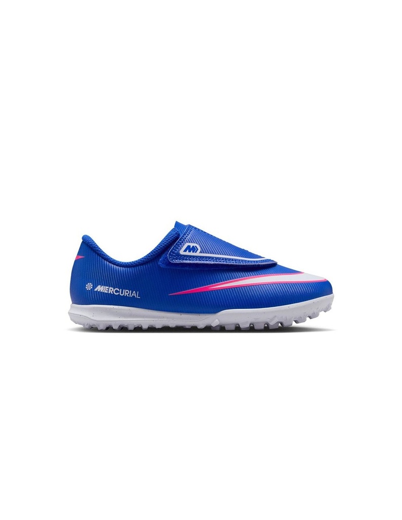 Nike Junior Mercurial Vapor 16 Club PS (V) TF Turf Soccer Cleat Racer Blue/White