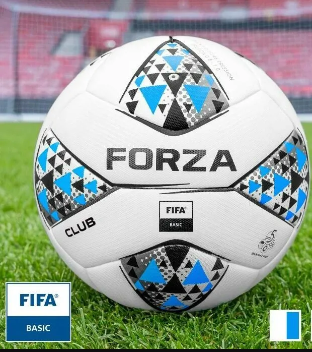 Forza Club Ball White/Blue Size 4