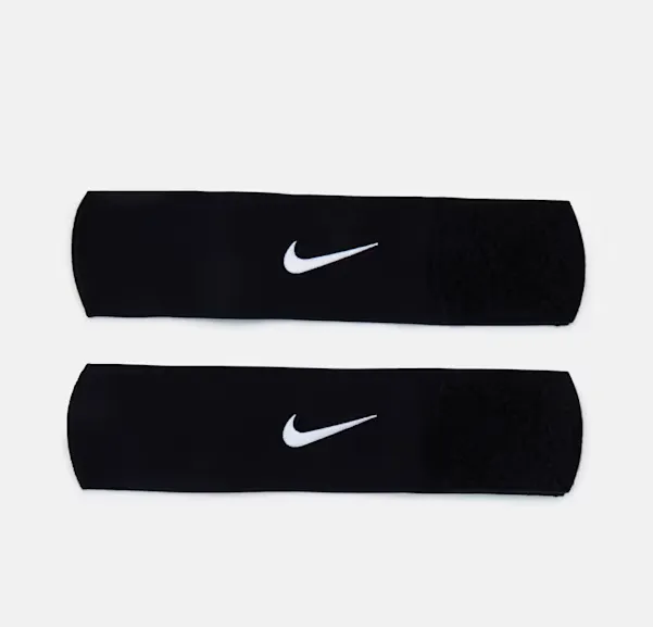 Nike Guard Stay Black Leg Straps 2 Pcs
