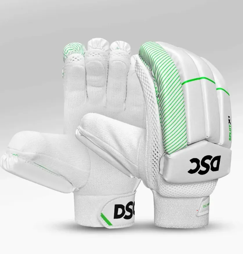 DSC Splitx1 Batting Gloves Junior RHD (Small Boys)