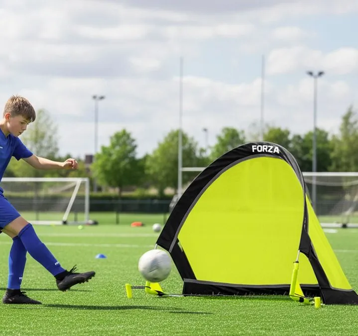 FORZA FLASH Pop-Up Soccer Goals 6FT Pack of 2