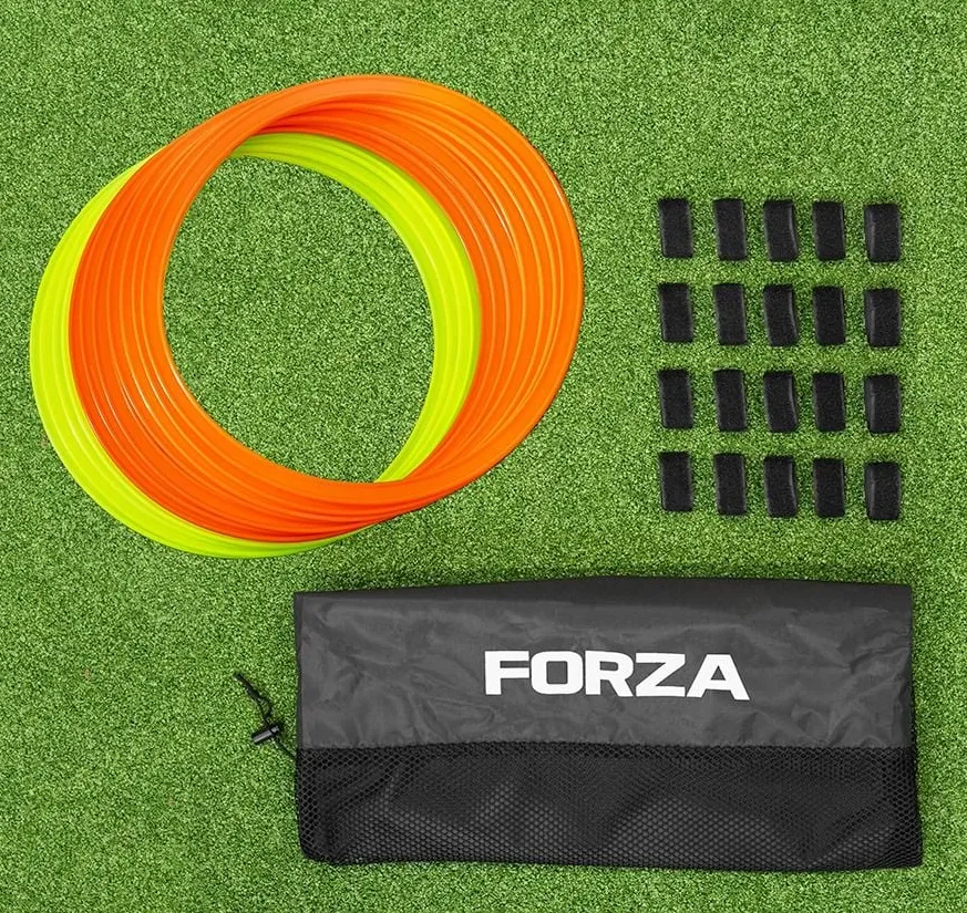 FORZA Agility Rings 12 Pack Orange & Yellow