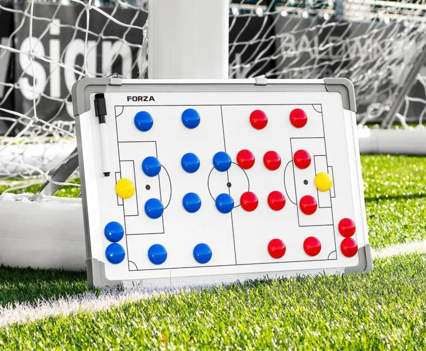 FORZA 18in x 12in Double-Sided Soccer Coaching Tactics Board